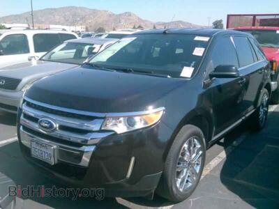 2013 Ford EDGE 4DR Limited FWD, черный — VIN 2FMDK3KC2DBA18276