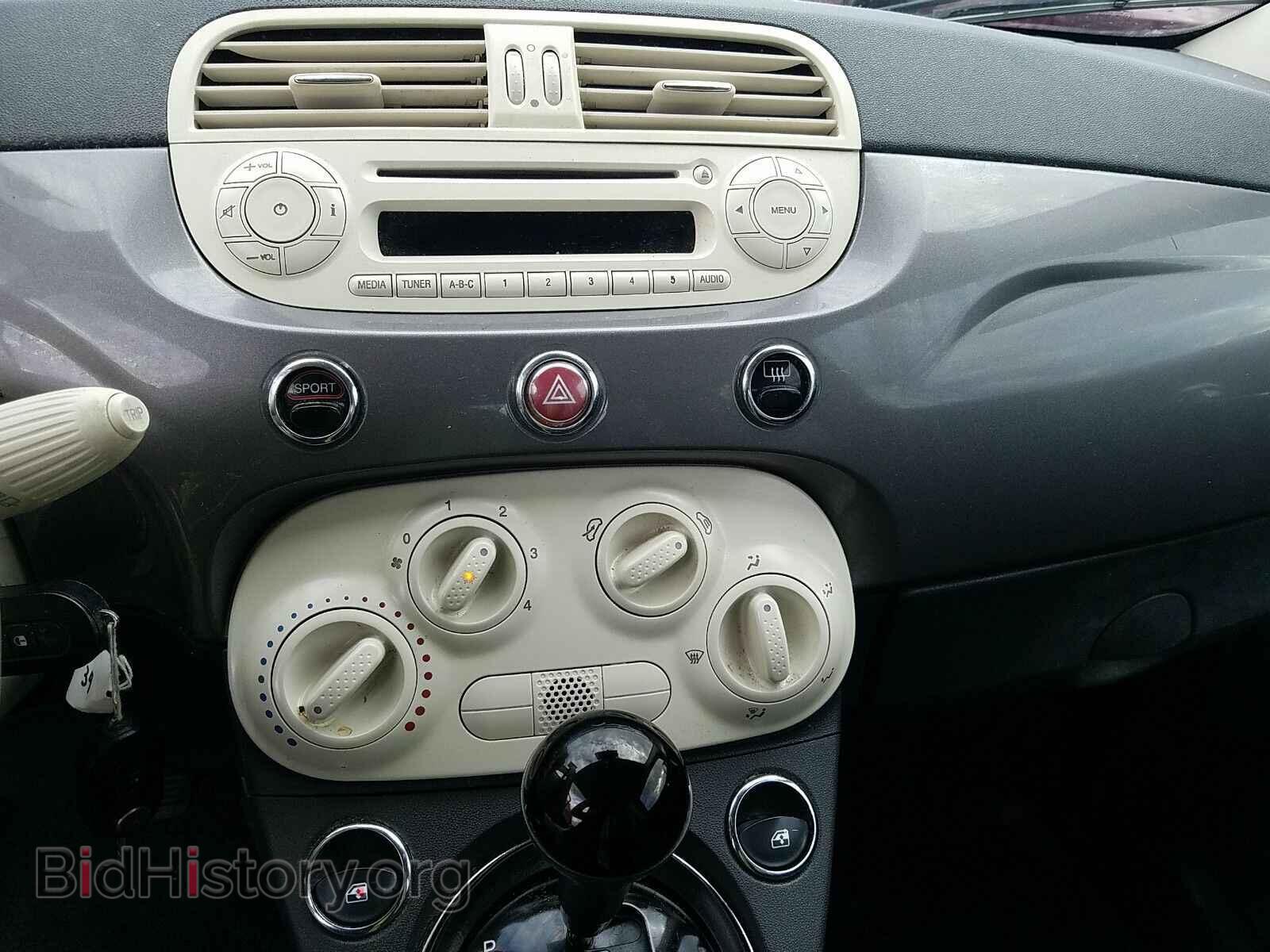 2012 FIAT 500 - VIN: 3C3CFFAR4CT385215 - Фото 4