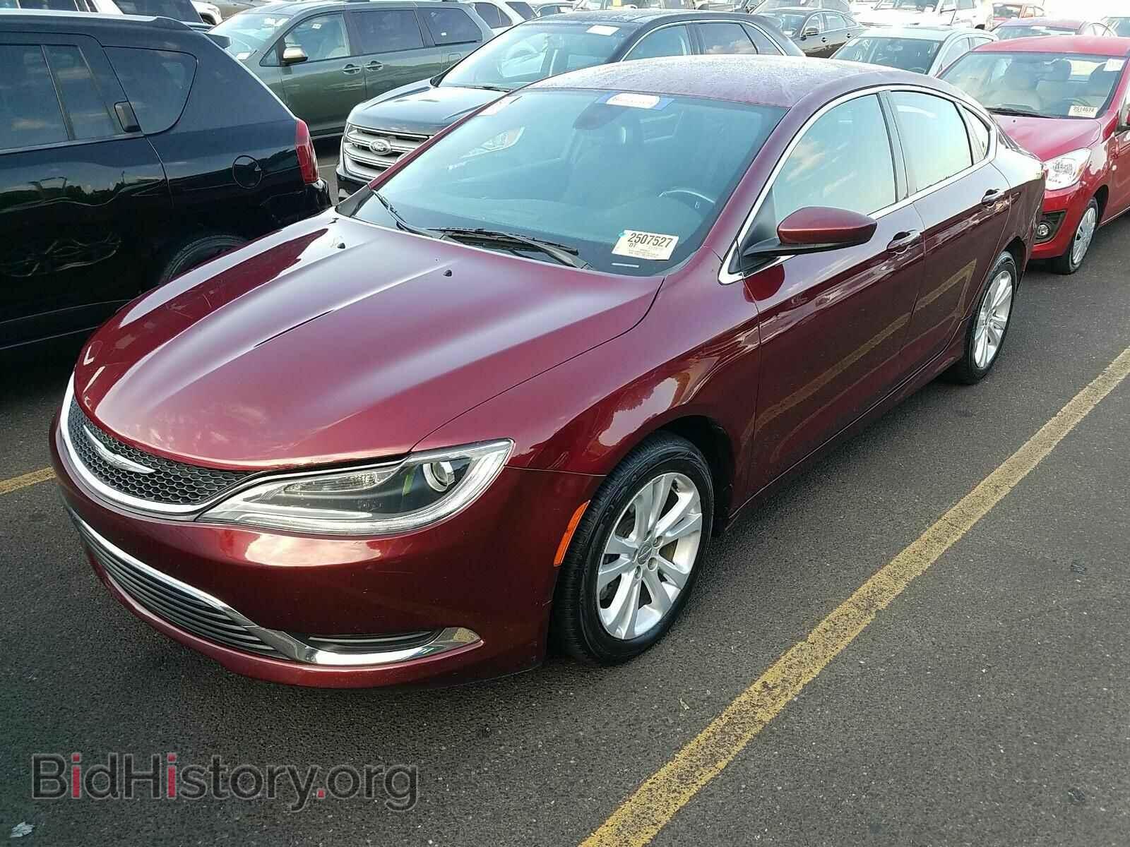 Фотография 1C3CCCAB7GN155152 - Chrysler 200 2016