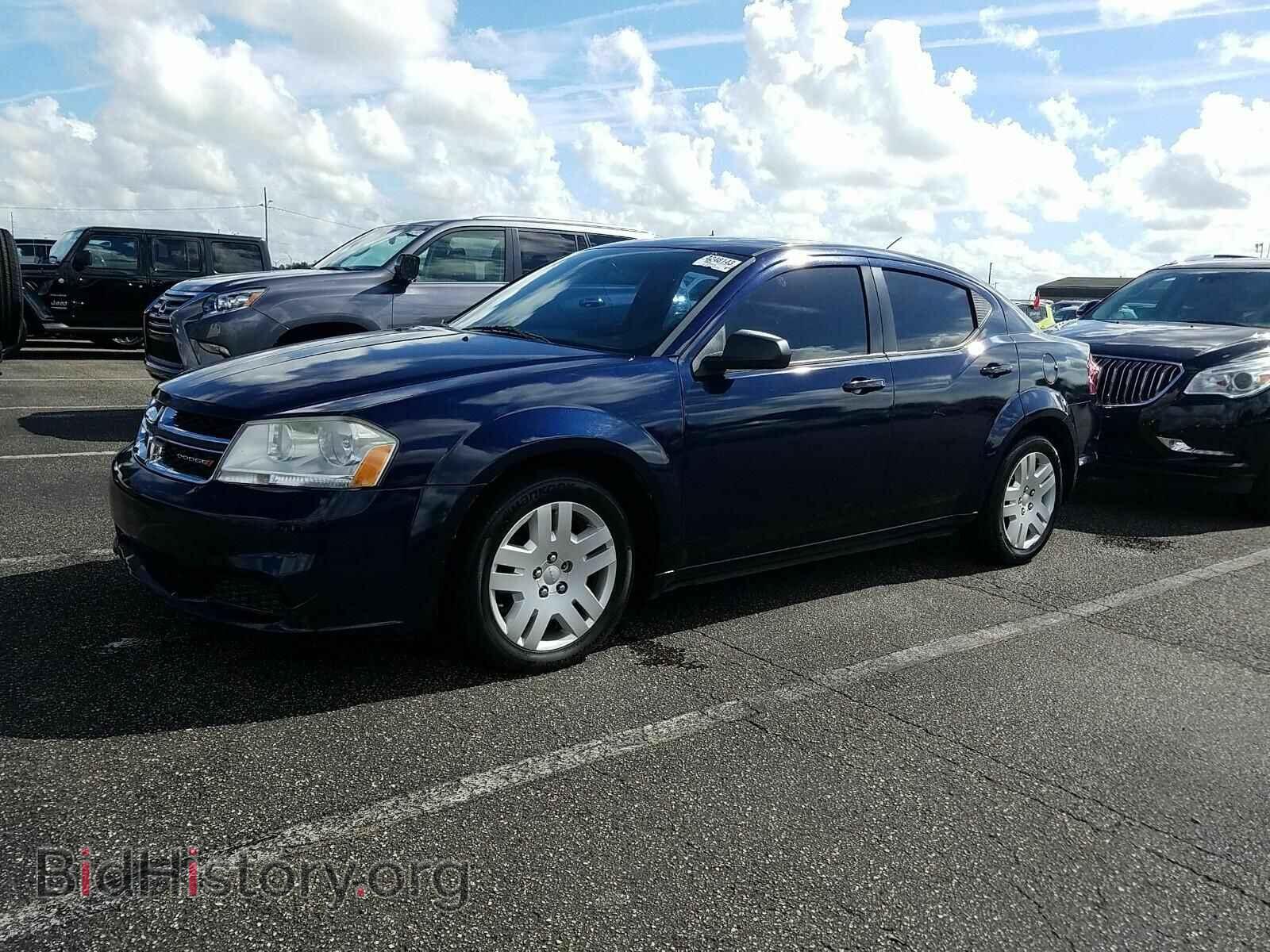 Фотография 1C3CDZAG0DN756538 - Dodge Avenger 2013