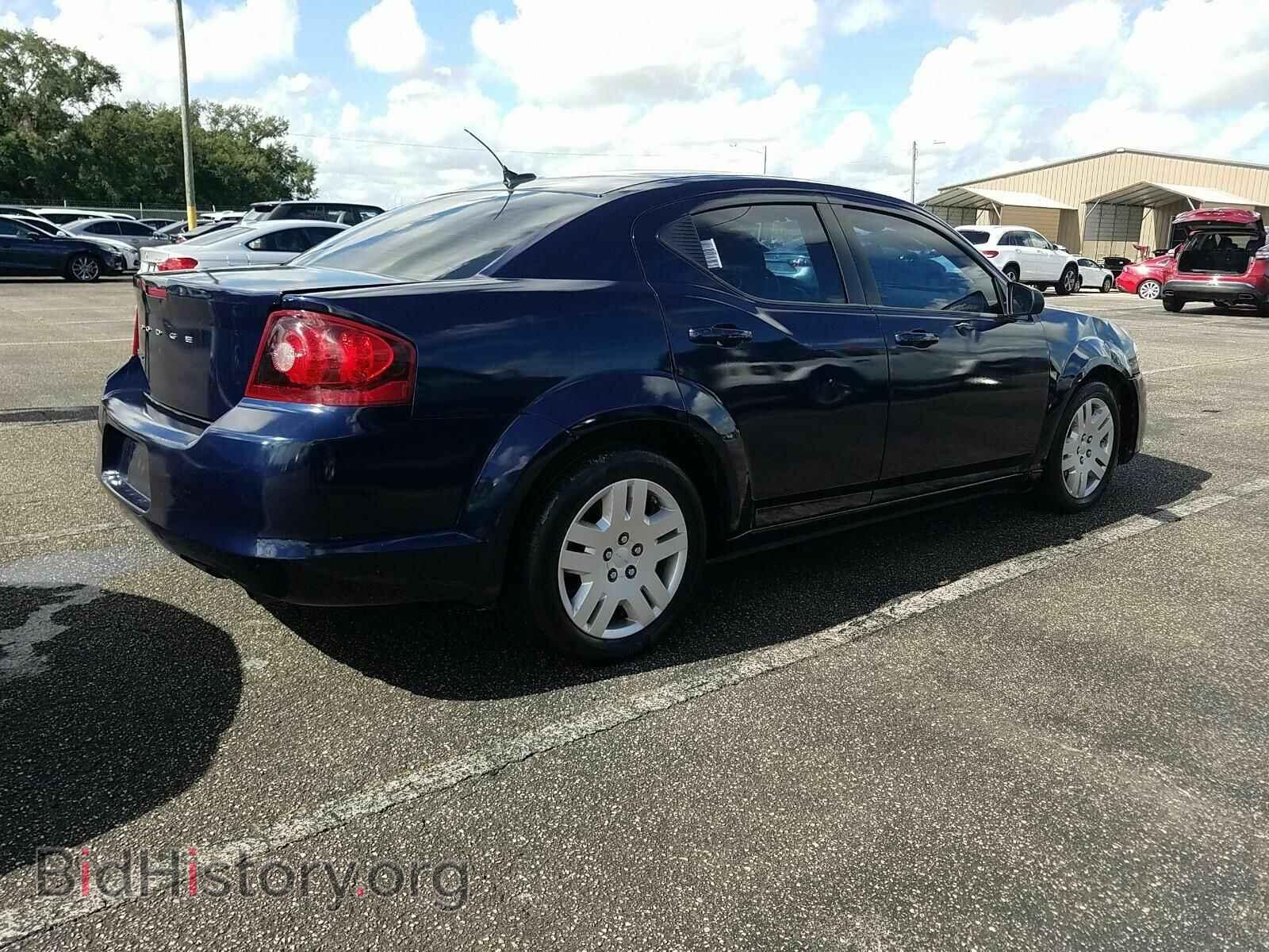 2013 Dodge Avenger - VIN: 1C3CDZAG0DN756538 - Фото 2