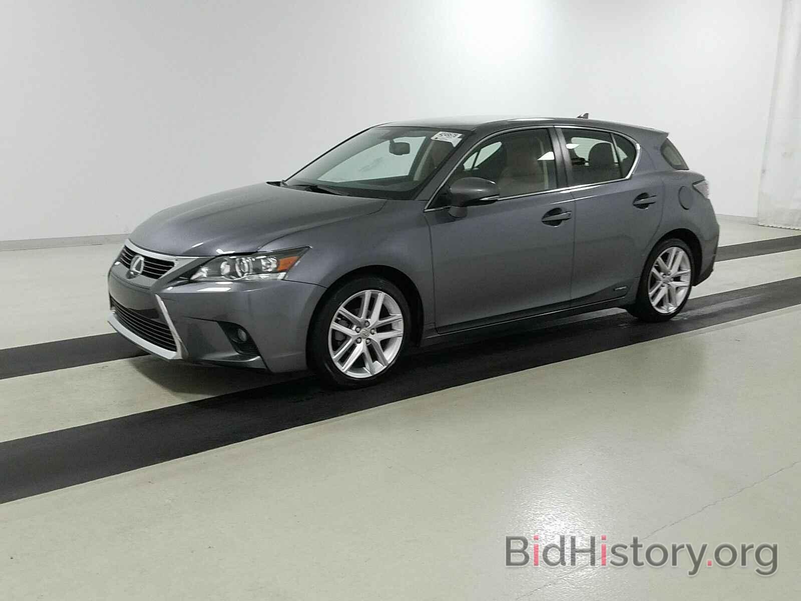 Фотография JTHKD5BH7G2256274 - Lexus CT 200h 2016