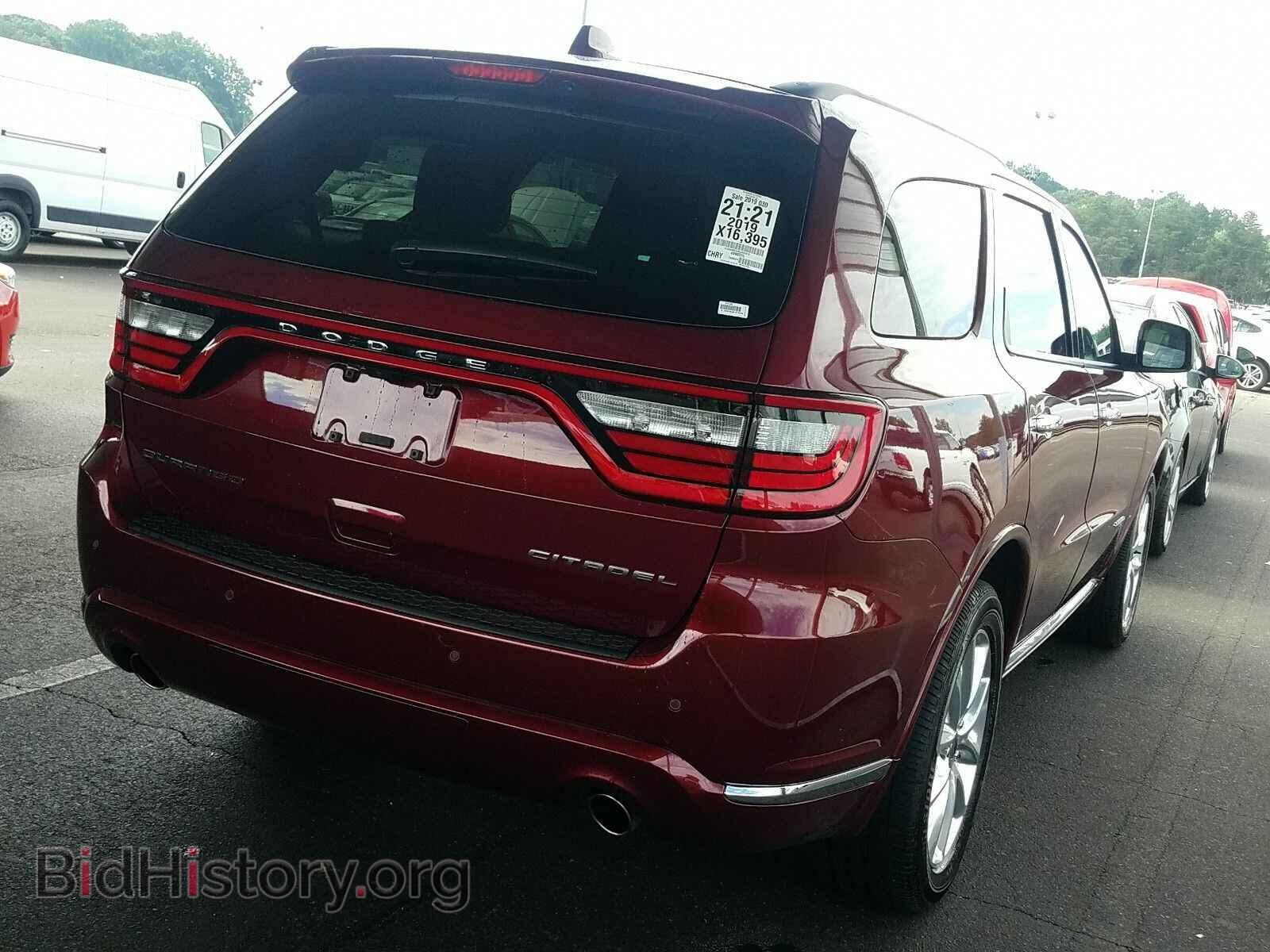 2019 Dodge Durango - VIN: 1C4RDHEG2KC691078 - Фото 2