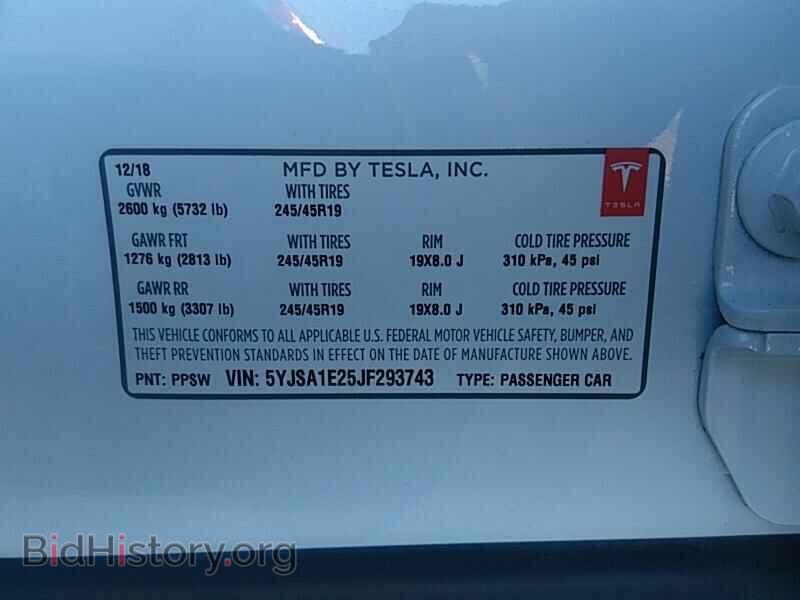 2018 Tesla Model S - VIN: 5YJSA1E25JF293743 - Фото 6
