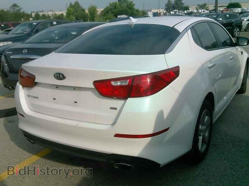 2014 Kia Optima - VIN: KNAGM4A78E5453134 - Фото 2