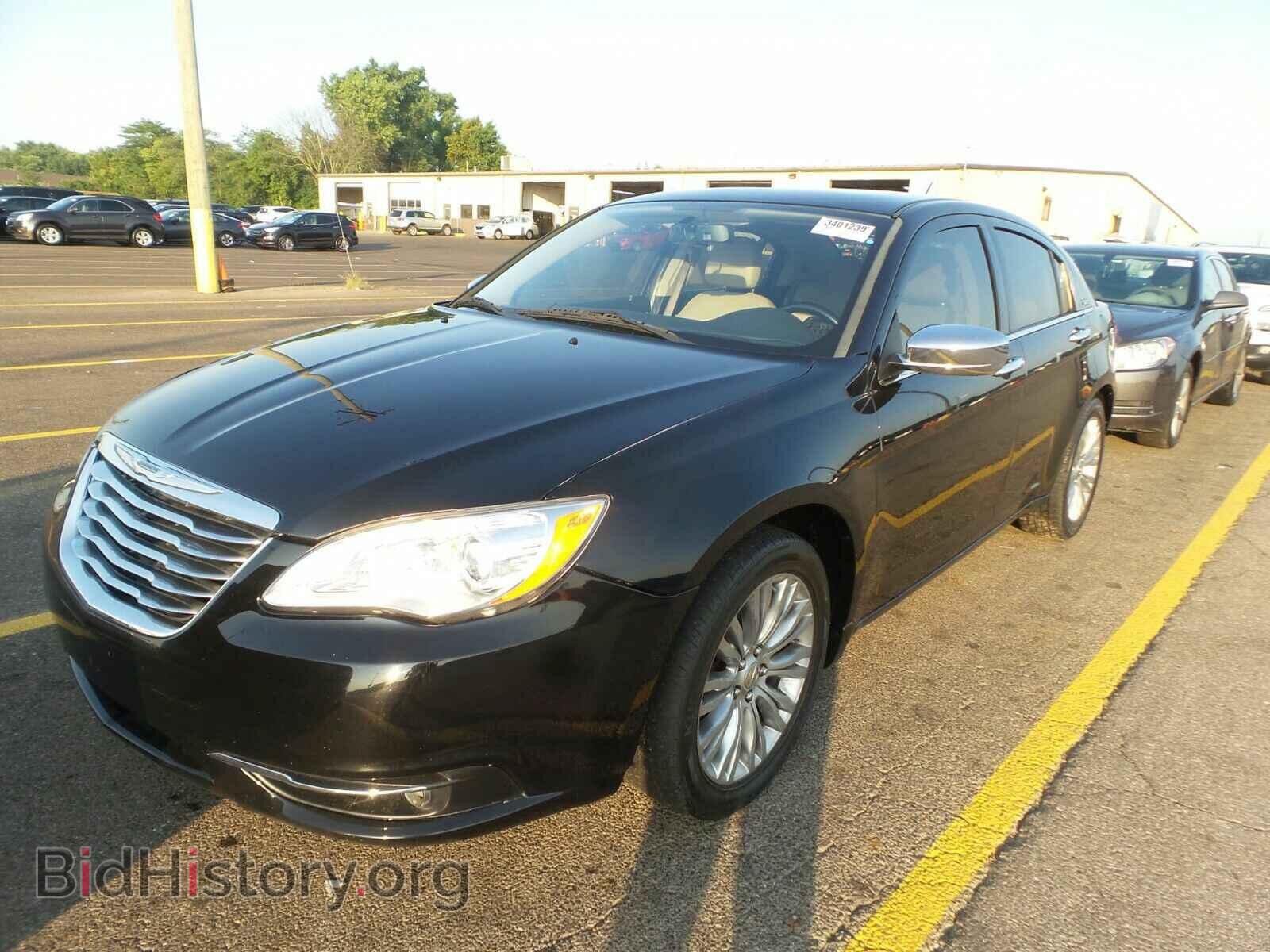 Фотография 1C3CCBCB3CN249322 - Chrysler 200 2012