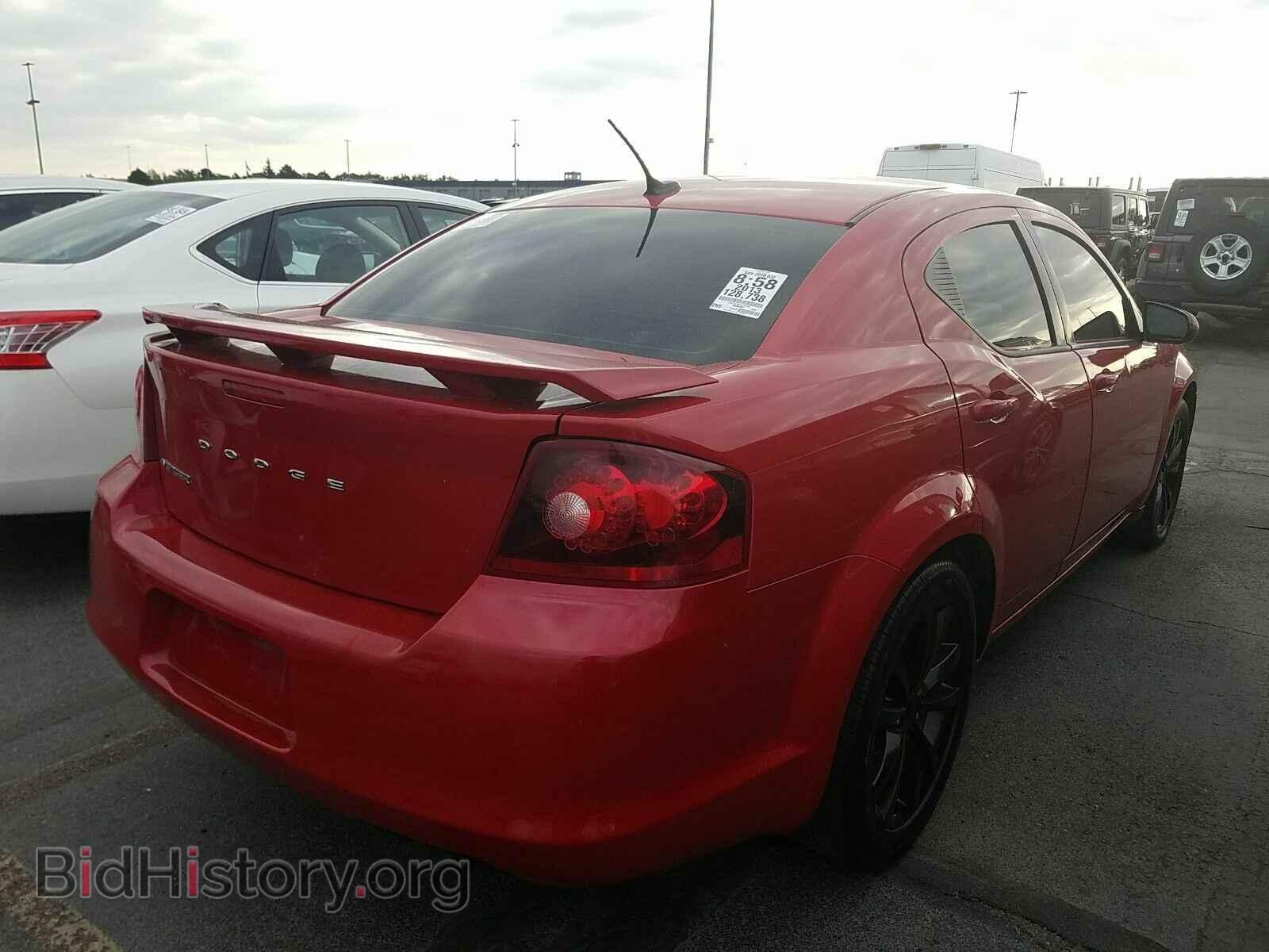 2013 Dodge Avenger - VIN: 1C3CDZCB6DN716188 - Фото 2