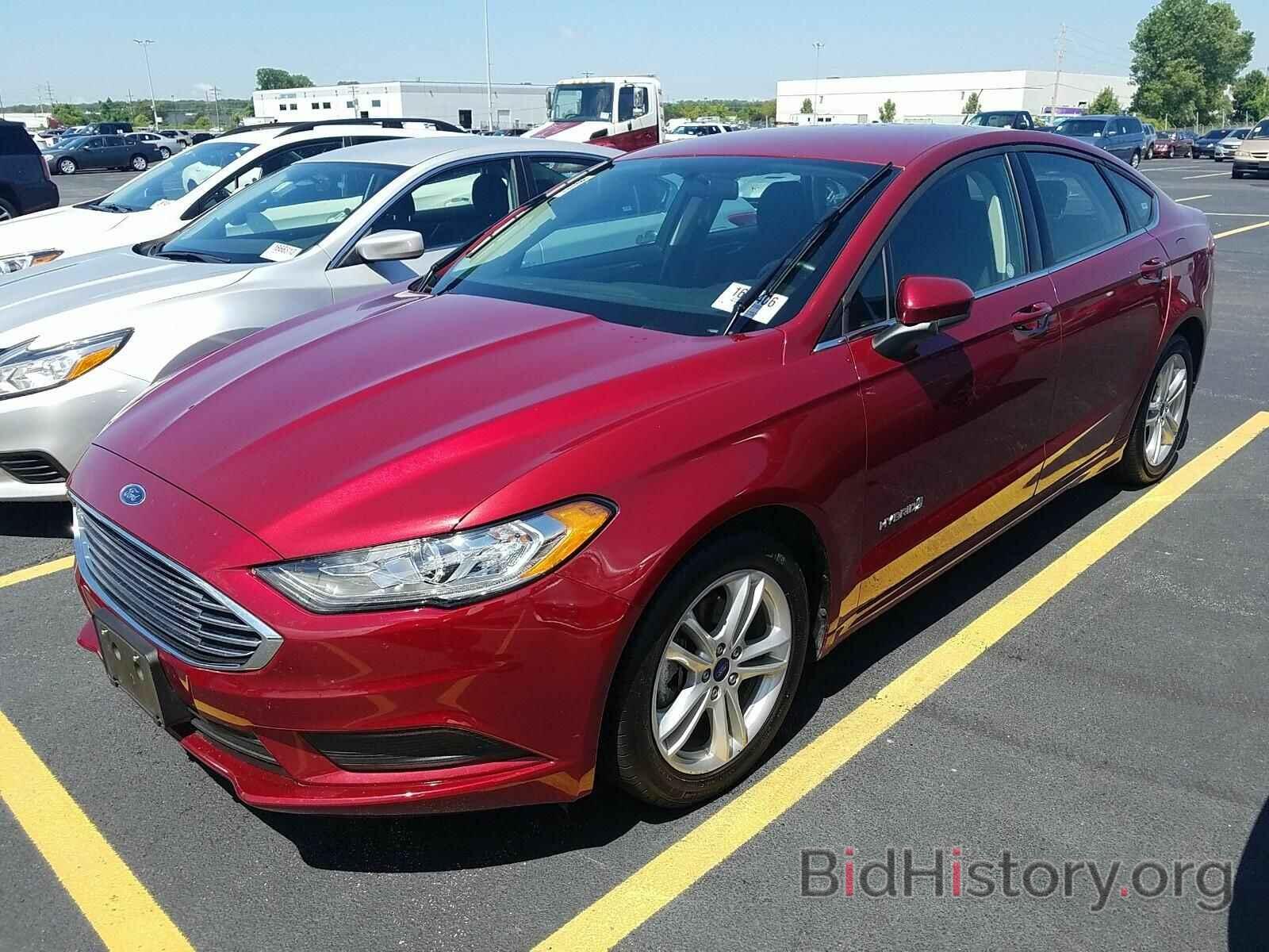 Photo 3FA6P0LU0JR172993 - Ford Fusion Hybrid 2018