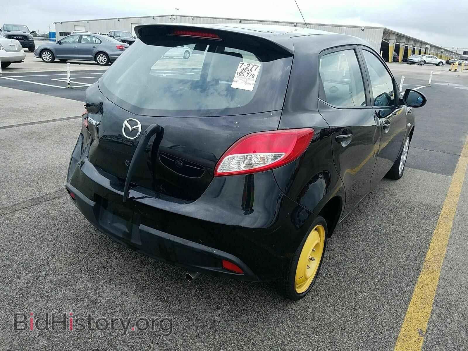 2012 Mazda Mazda2 - VIN: JM1DE1LY8C0133622 - Фото 2