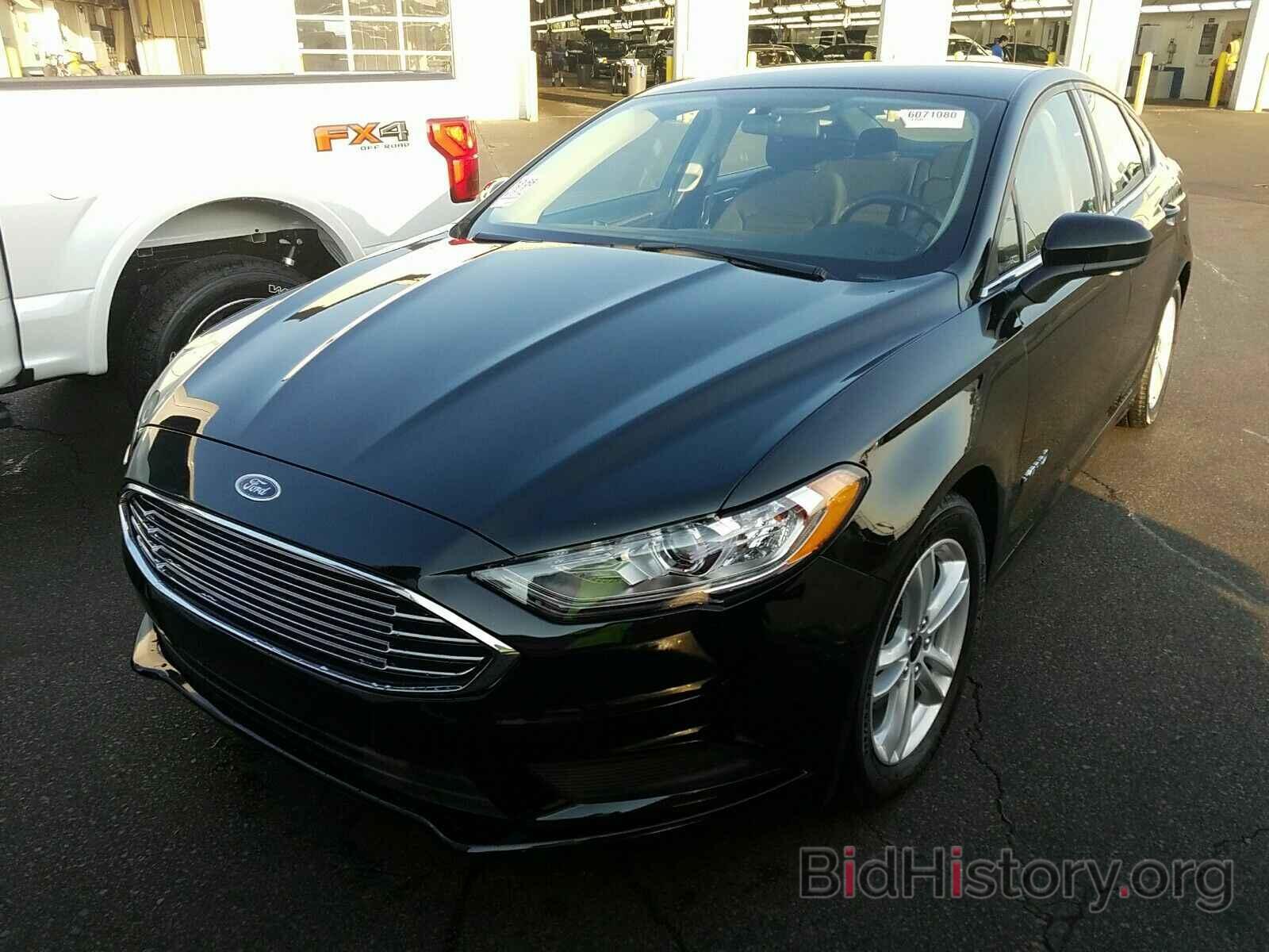 Photo 3FA6P0LU7JR145502 - Ford Fusion Hybrid 2018