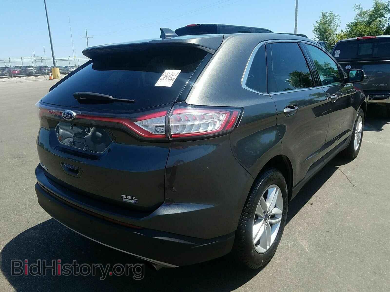 2016 Ford Edge - VIN: 2FMPK4J94GBB87809 - Фото 2