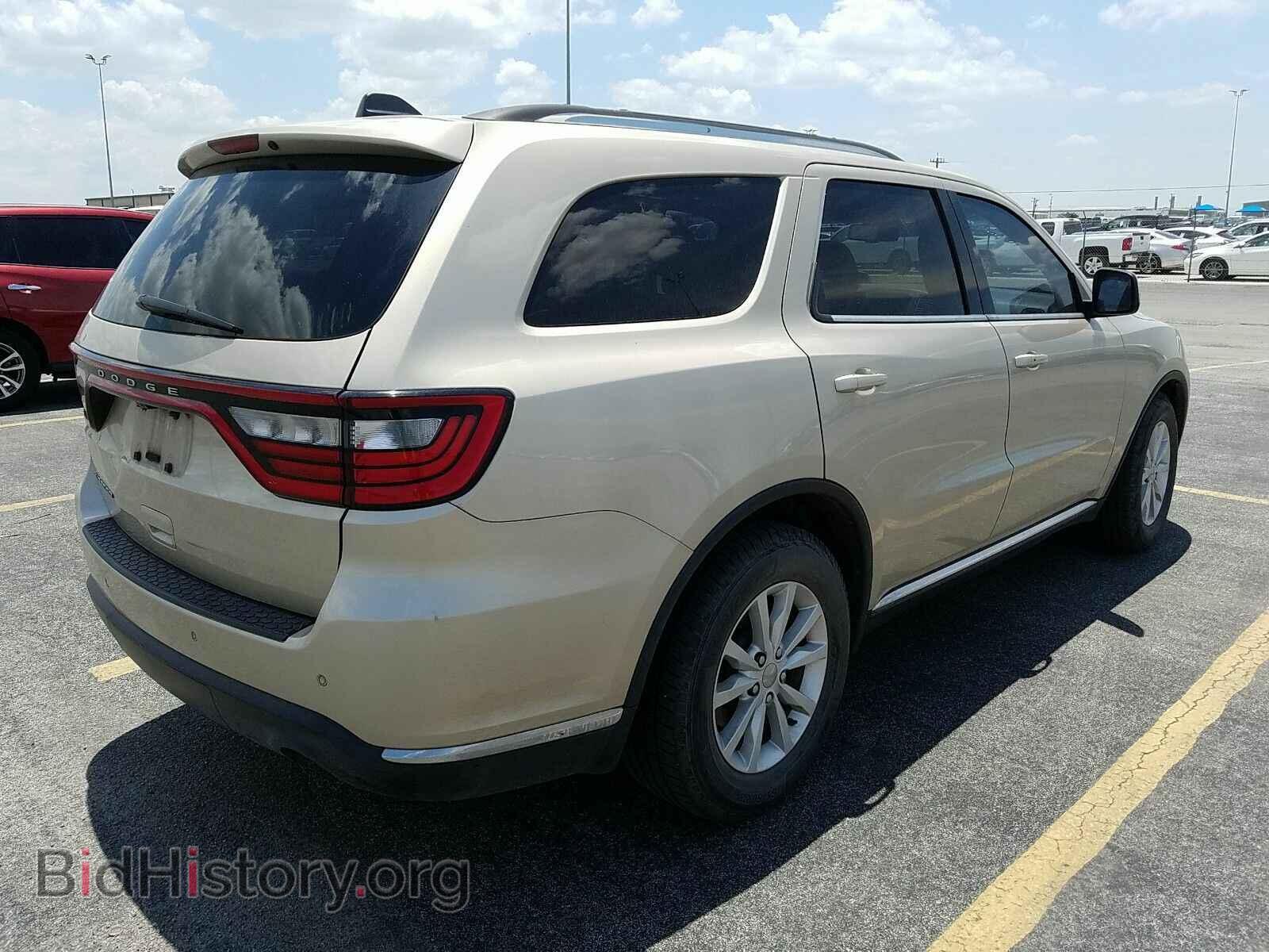 2014 Dodge Durango - VIN: 1C4RDHAGXEC396871 - Photo 2