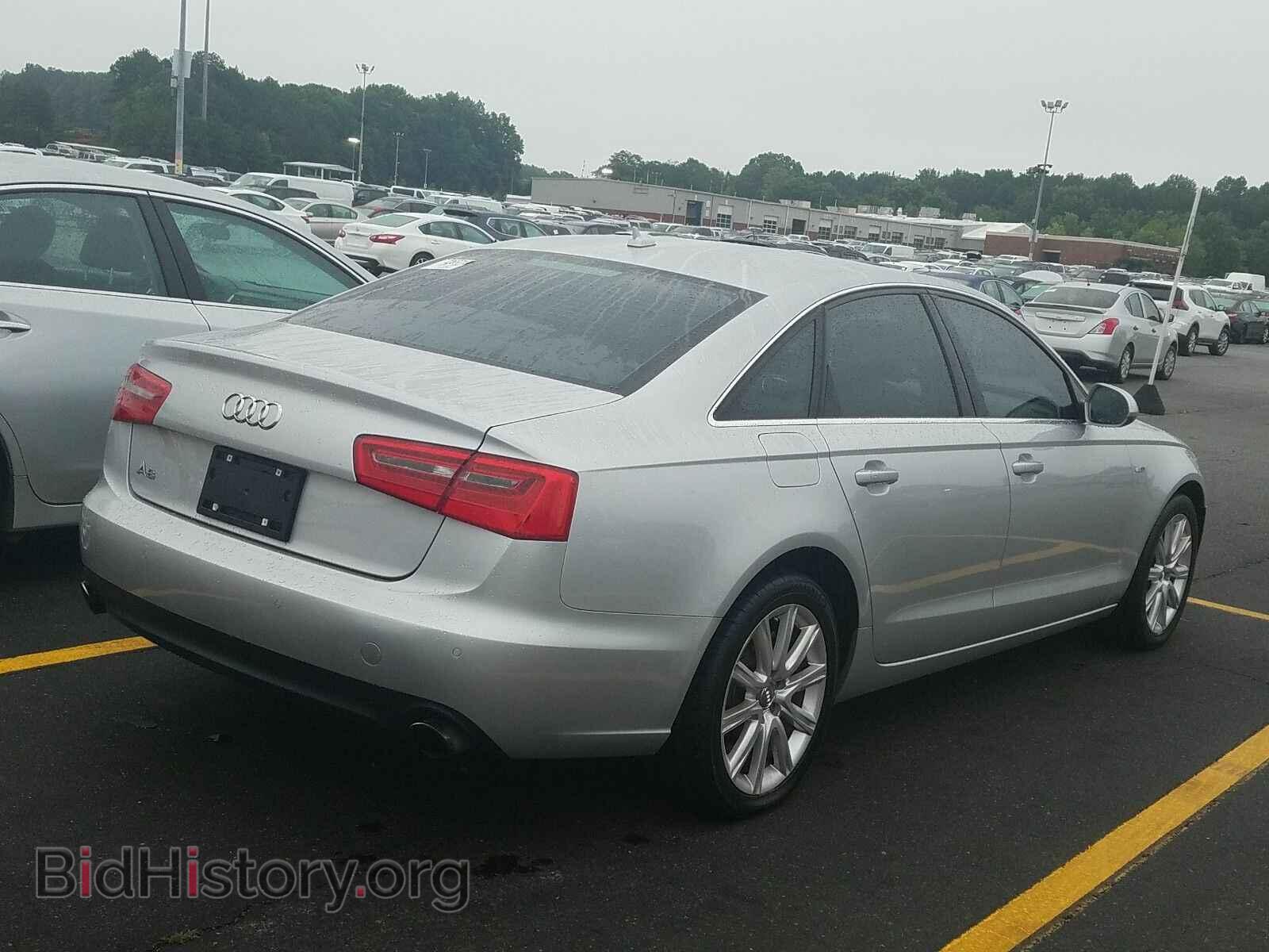2013 Audi A6 - VIN: WAUGFAFC6DN110867 - Фото 2