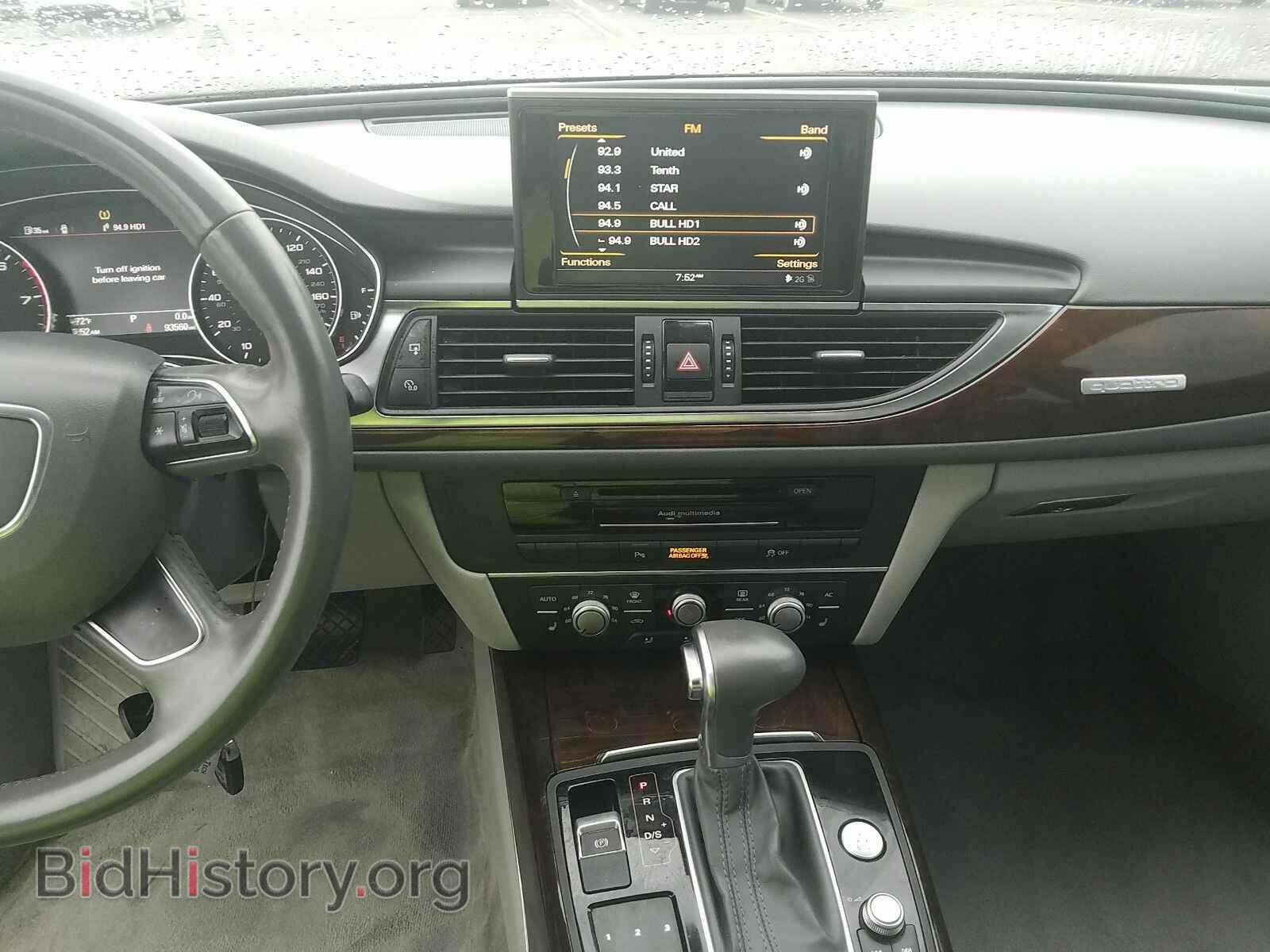 2013 Audi A6 - VIN: WAUGFAFC6DN110867 - Фото 4