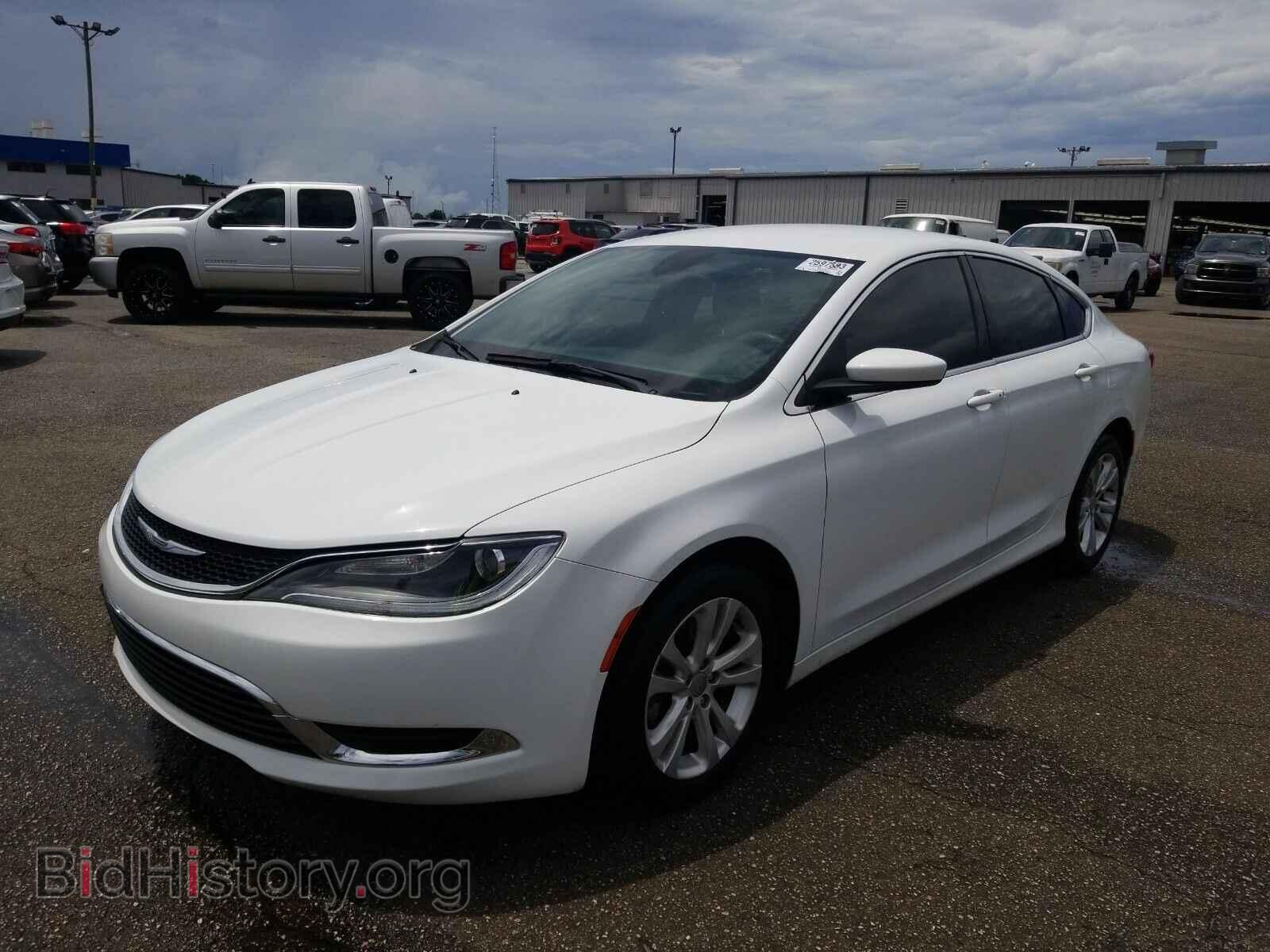 Фотография 1C3CCCAB2GN158122 - Chrysler 200 2016