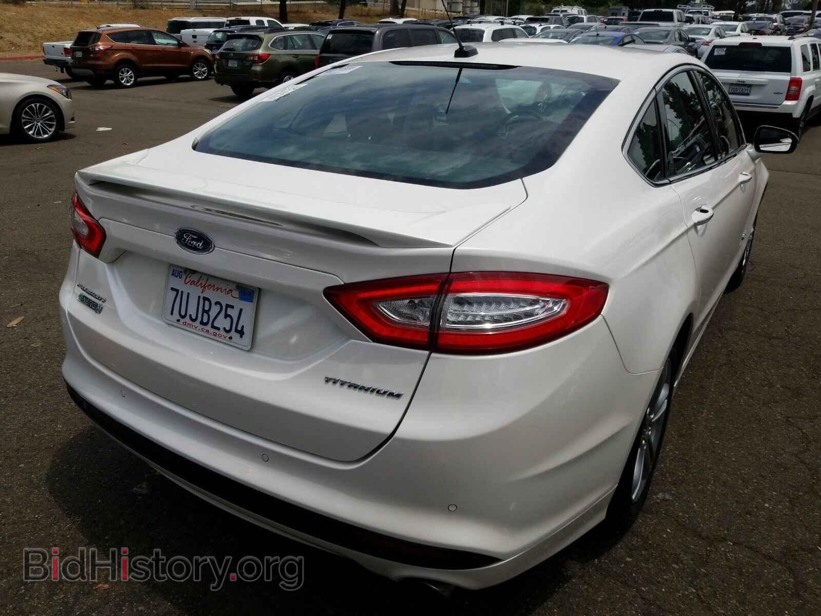 2016 Ford Fusion Energi - VIN: 3FA6P0SU6GR320896 - Фото 2