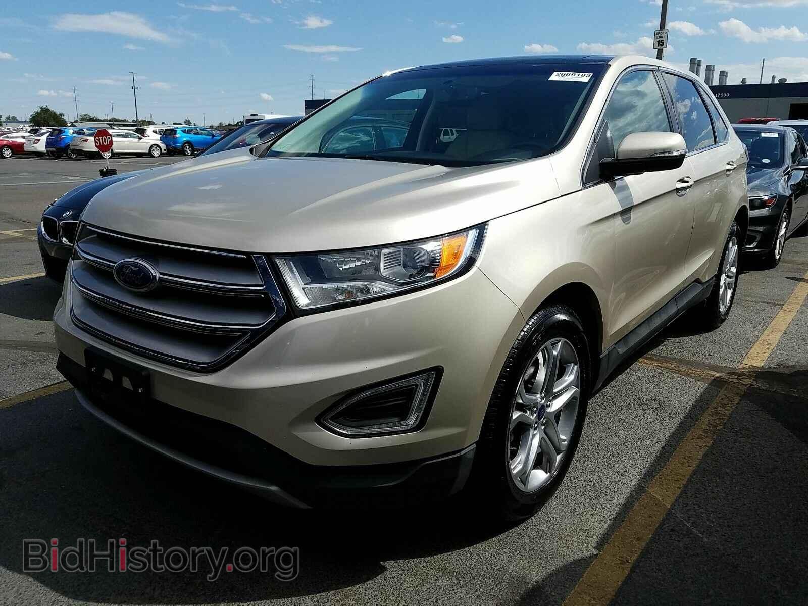 Фотография 2FMPK3K9XJBC16438 - Ford Edge 2018