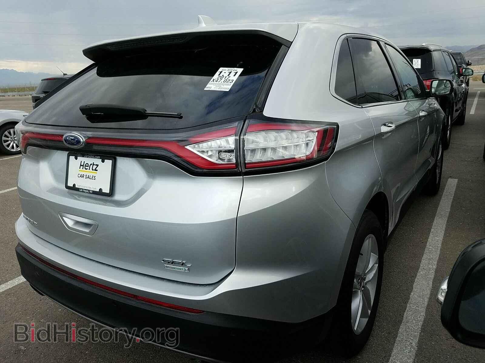 2017 Ford Edge - VIN: 2FMPK3J98HBC27708 - Фото 2