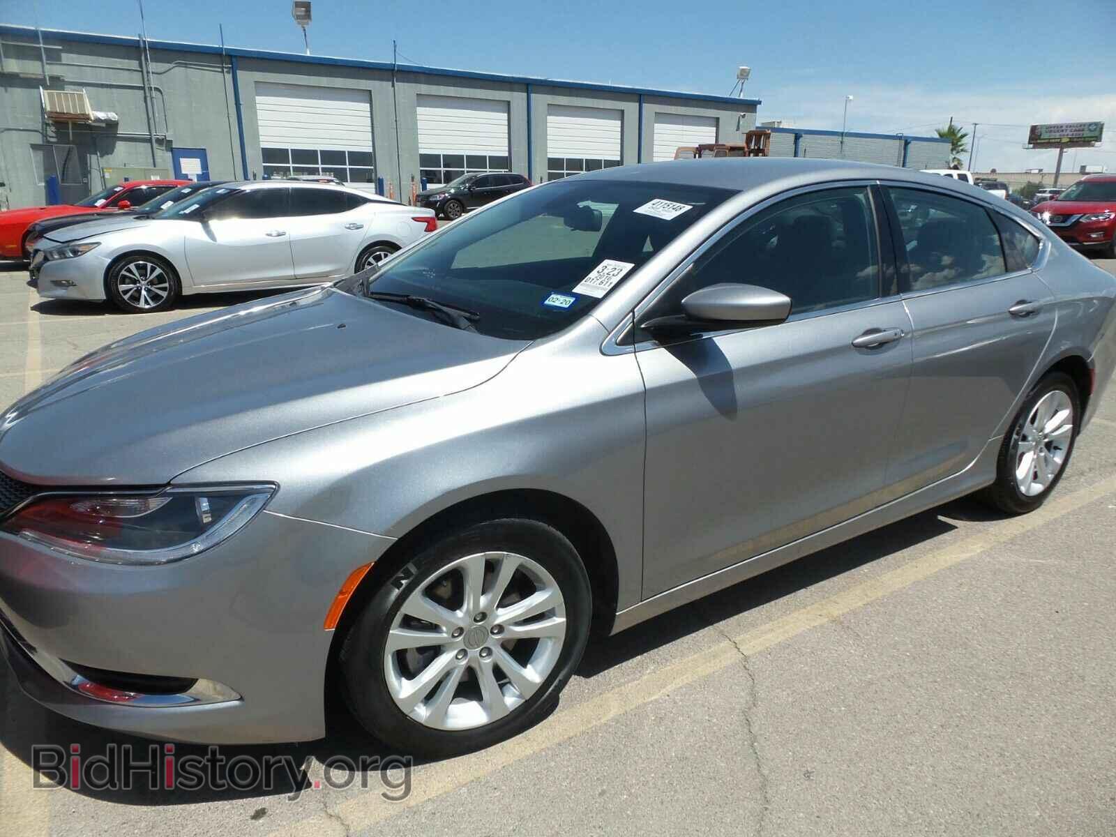 Фотография 1C3CCCAB8GN169285 - Chrysler 200 2016