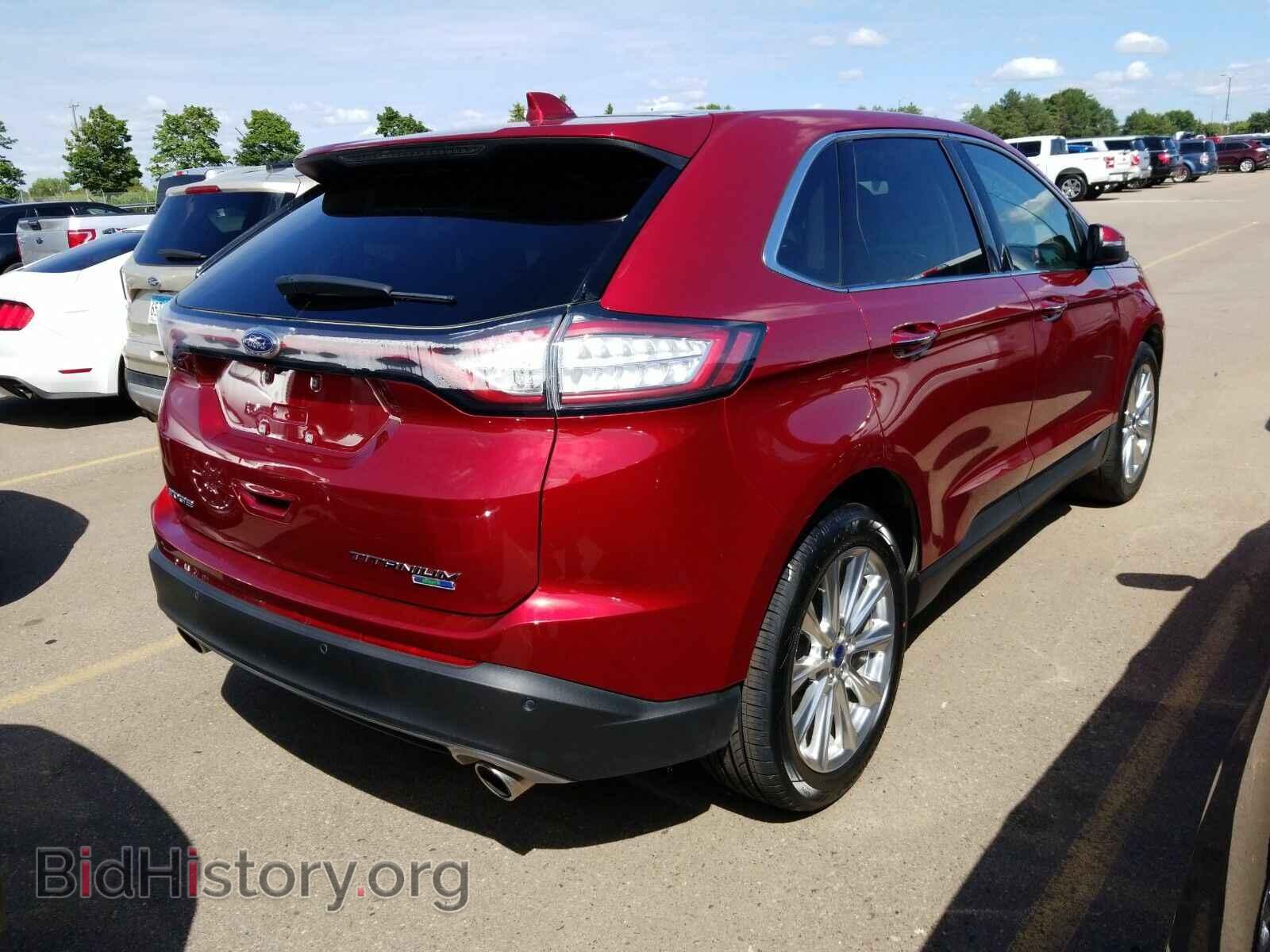 2017 Ford Edge - VIN: 2FMPK4K91HBB56047 - Фото 2