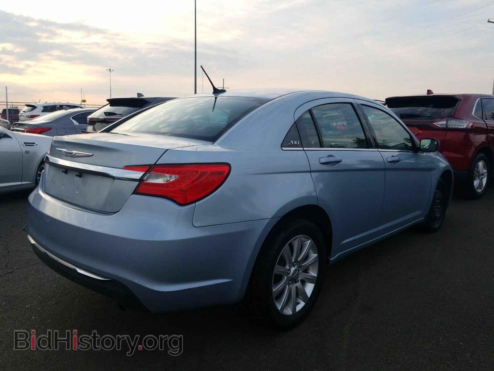 2012 Chrysler 200 - VIN: 1C3CCBBB3CN143213 - Фото 2