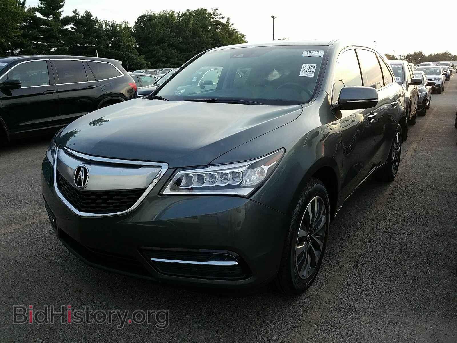 Photo 5FRYD4H47GB037157 - Acura MDX 2016