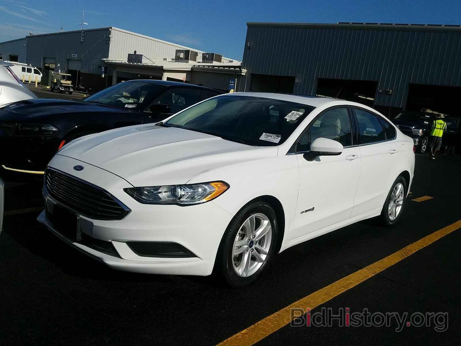 Фотография 3FA6P0LU8JR250467 - Ford Fusion Hybrid 2018