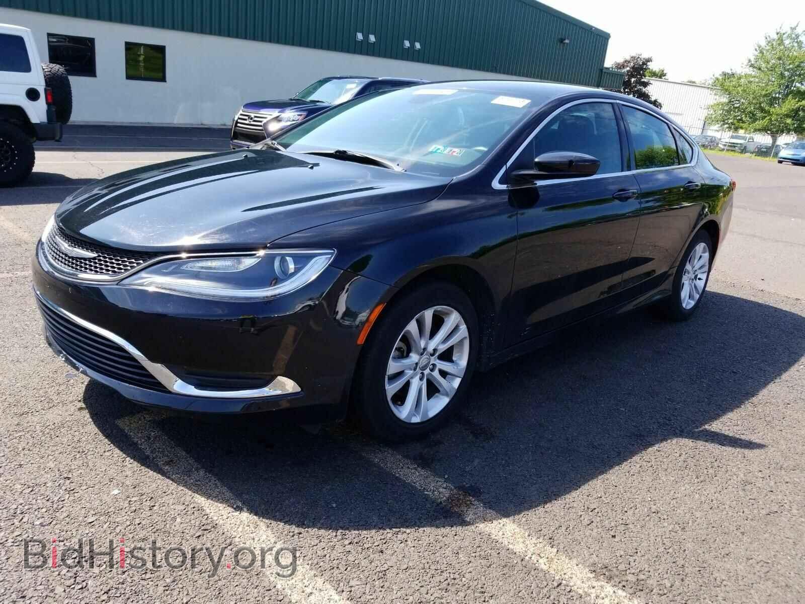 Фотография 1C3CCCAB7GN106422 - Chrysler 200 2016