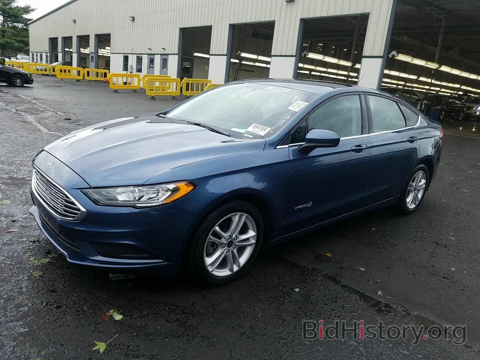 Фотография 3FA6P0LU7JR124911 - Ford Fusion Hybrid 2018