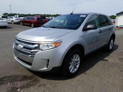 2013 Ford EDGE 4DR SE FWD, серебристый — VIN 2FMDK3GC8DBB33909
