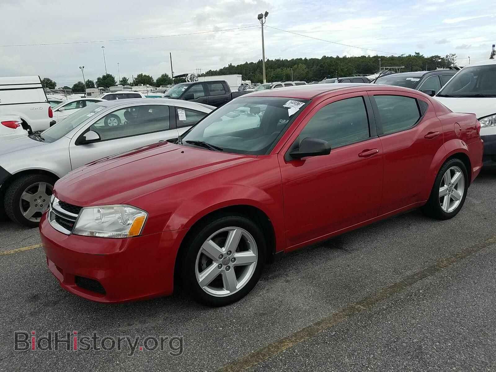 Фотография 1C3CDZAB7DN624915 - Dodge Avenger 2013