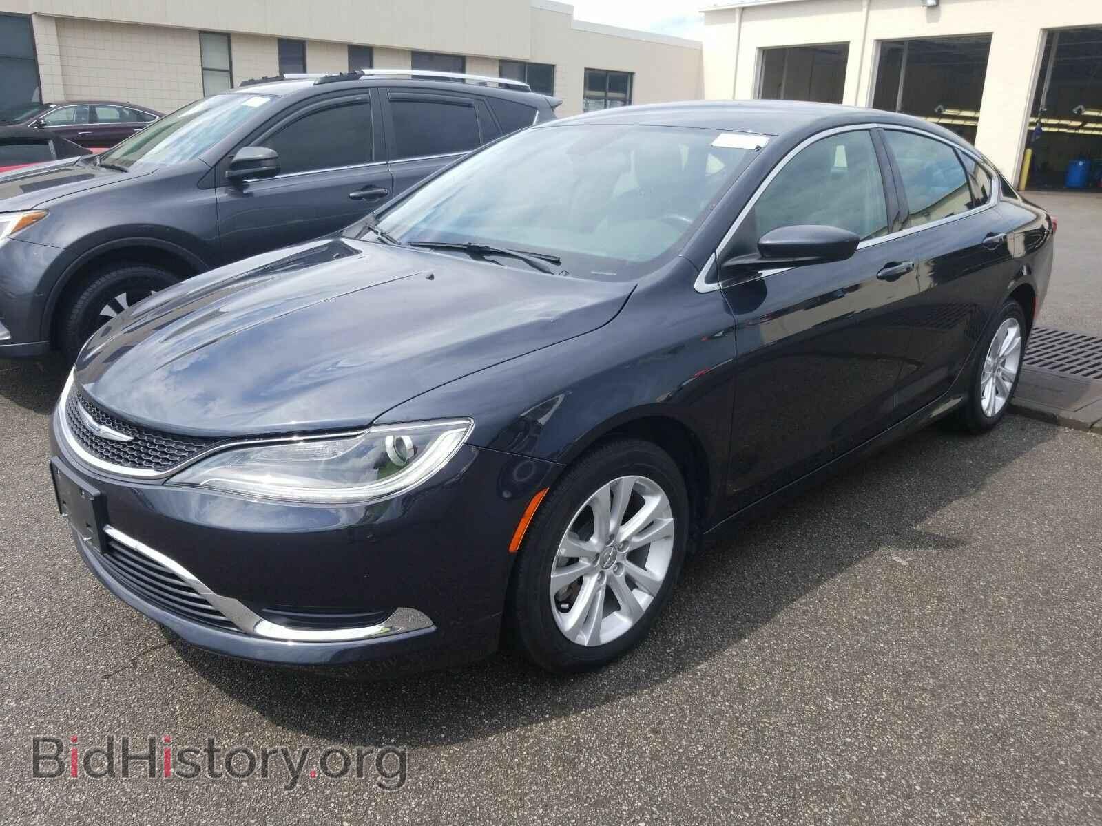 Фотография 1C3CCCABXGN182121 - Chrysler 200 2016