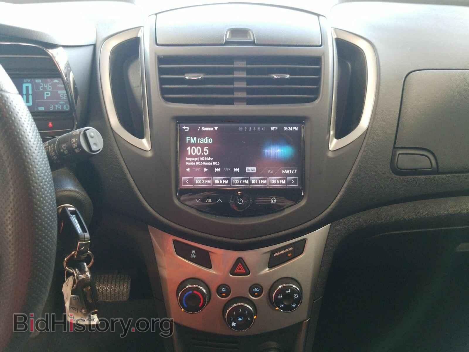 2015 Chevrolet Trax - VIN: 3GNCJRSB6FL230996 - Фото 4