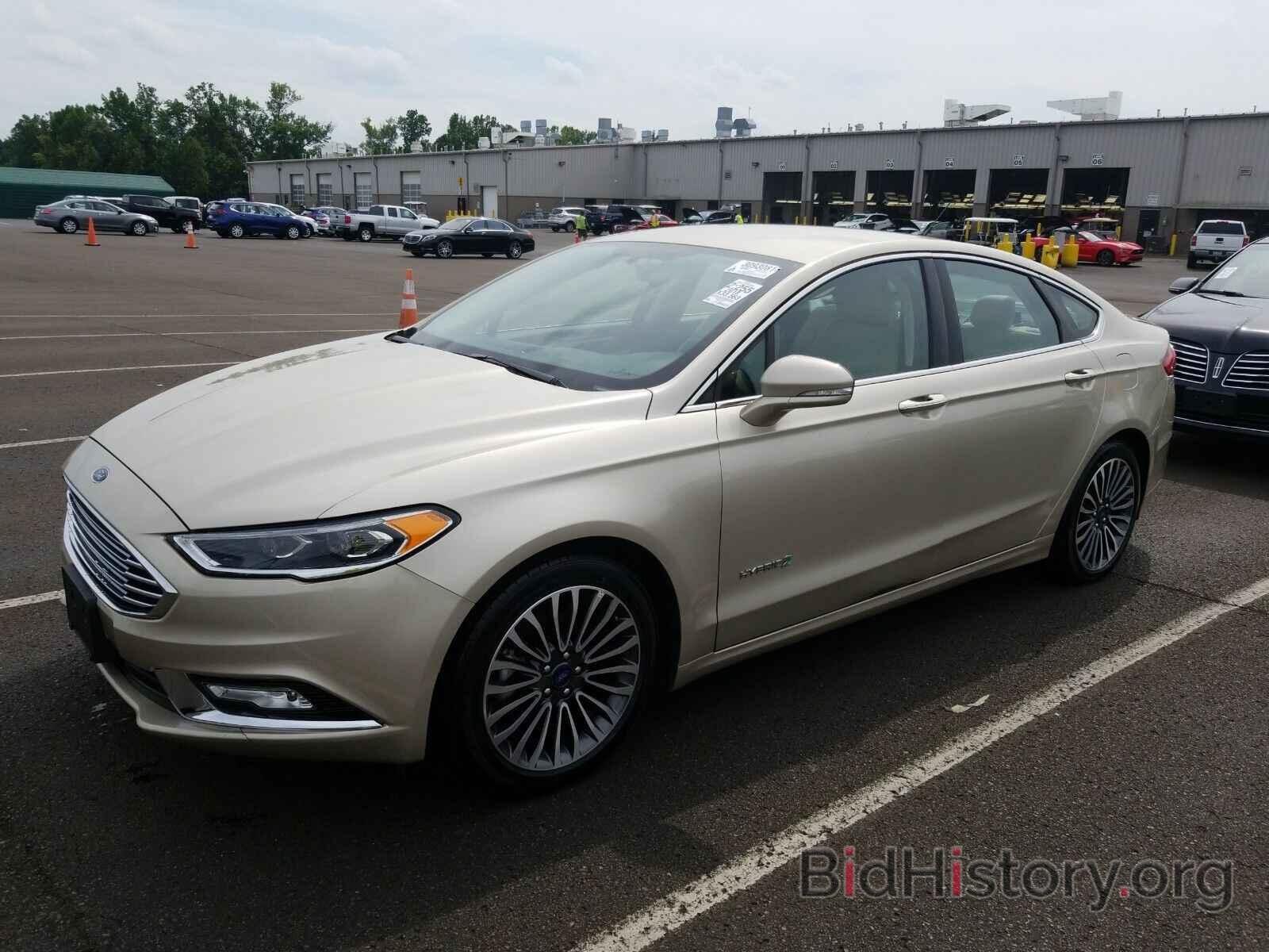 Фотография 3FA6P0RU7JR250547 - Ford Fusion Hybrid 2018