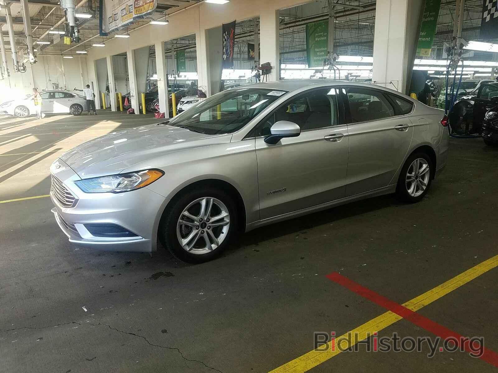 Фотография 3FA6P0LU4JR208815 - Ford Fusion Hybrid 2018