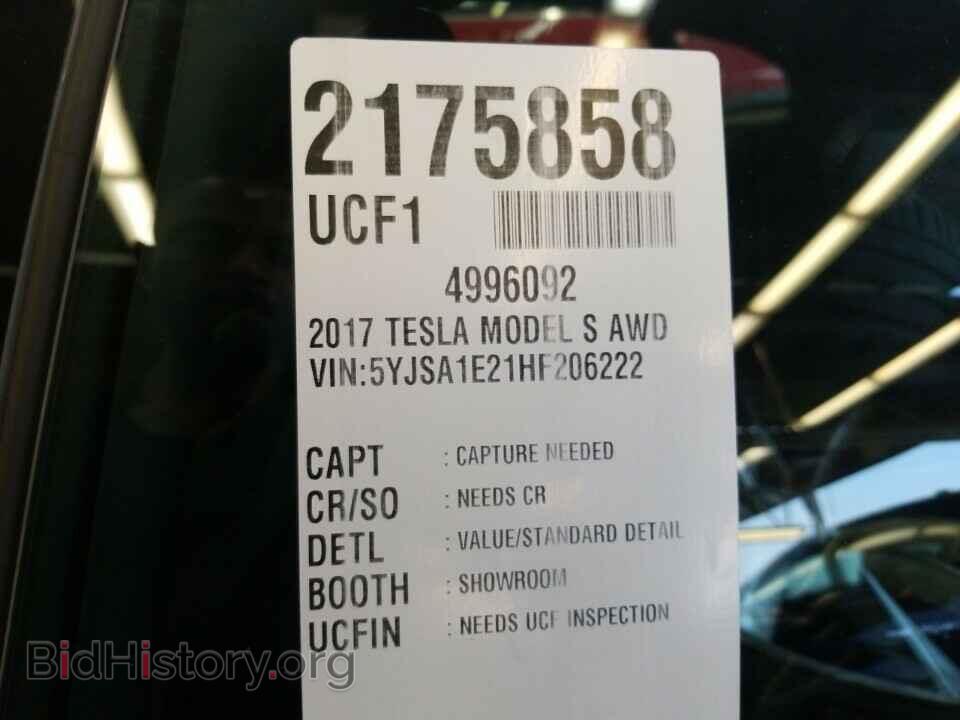 2017 Tesla Model S - VIN: 5YJSA1E21HF206222 - Photo 6