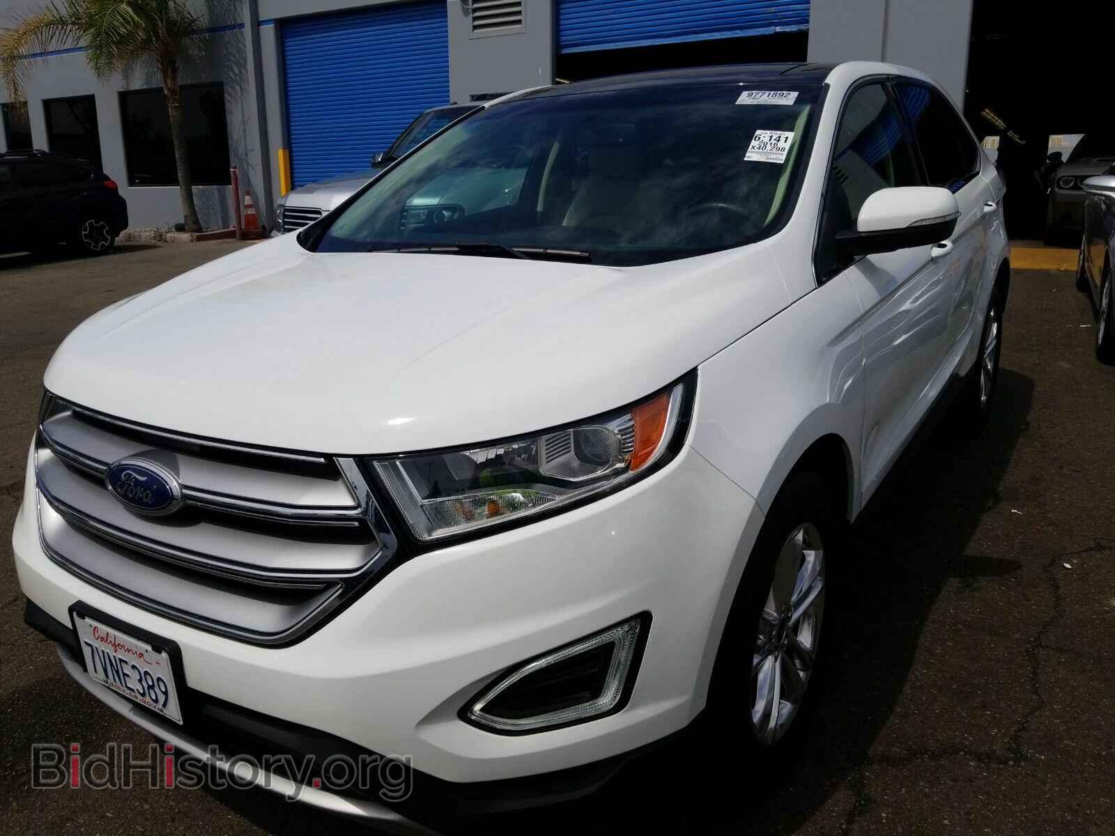Фотография 2FMPK3J90GBC07211 - Ford Edge 2016