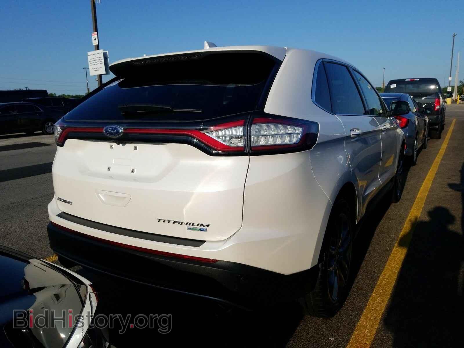 2016 Ford Edge - VIN: 2FMPK4K98GBB92784 - Фото 2