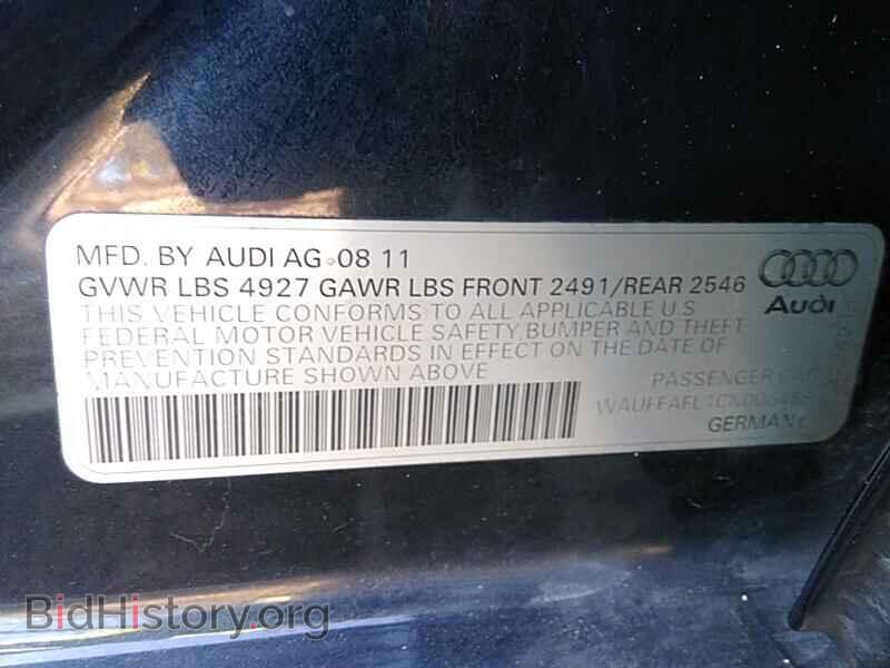 2012 Audi A4 - VIN: WAUFFAFL1CN006488 - Фото 6