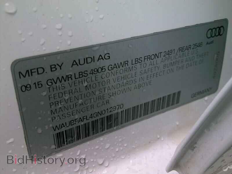 2016 Audi A4 - VIN: WAUBFAFL4GN012970 - Фото 6