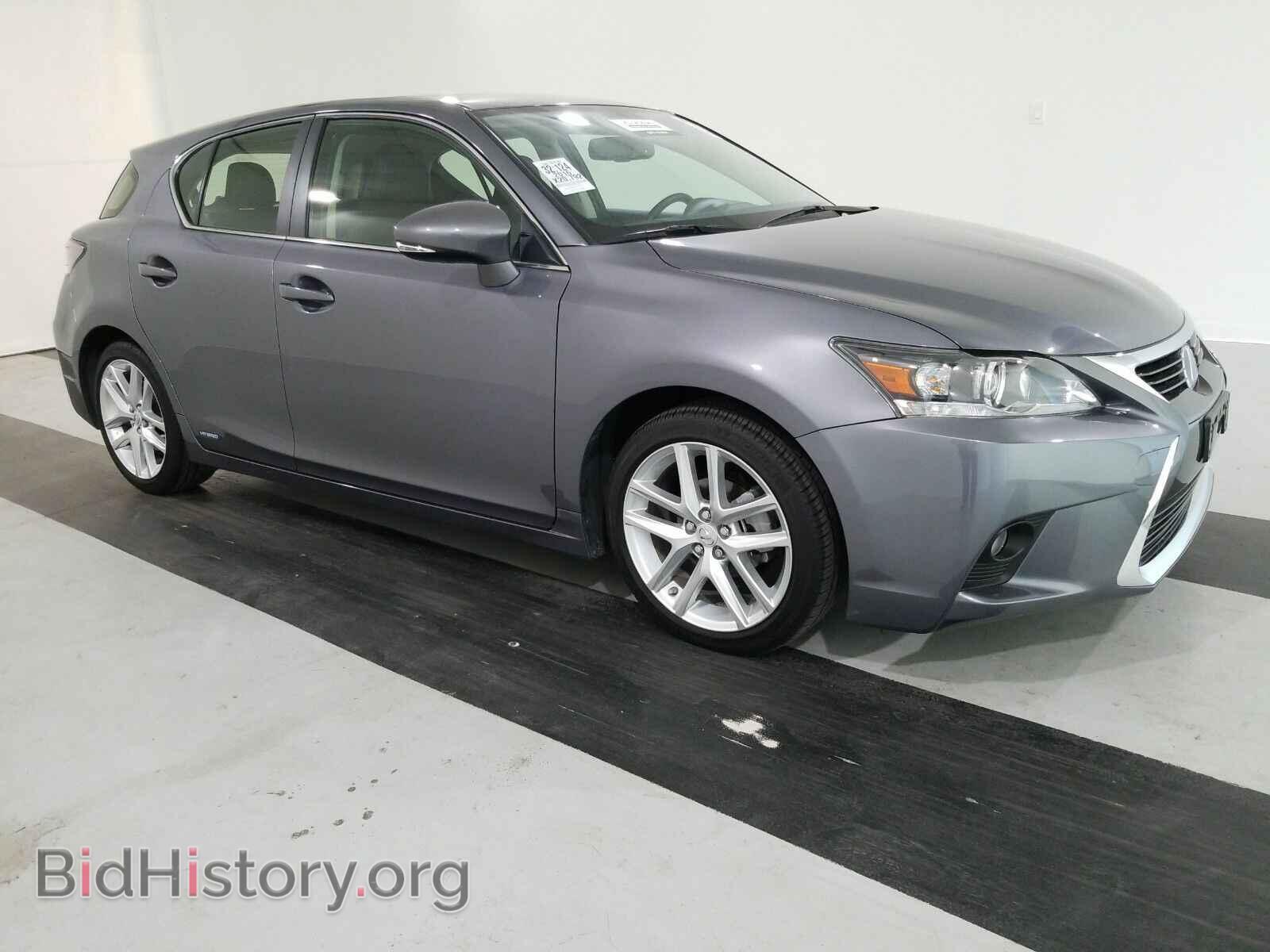 2016 Lexus CT 200h - VIN: JTHKD5BH4G2274568 - Фото 3