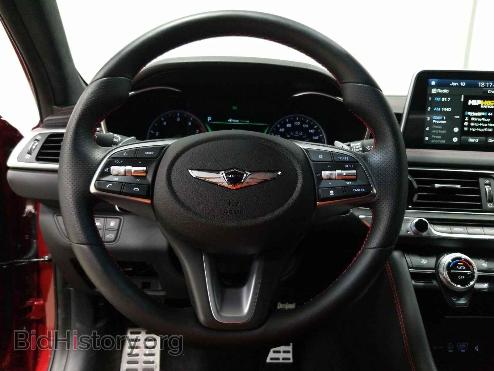 2019 Genesis G70 - VIN: KMTG34LE0KU015342 - Фото 10