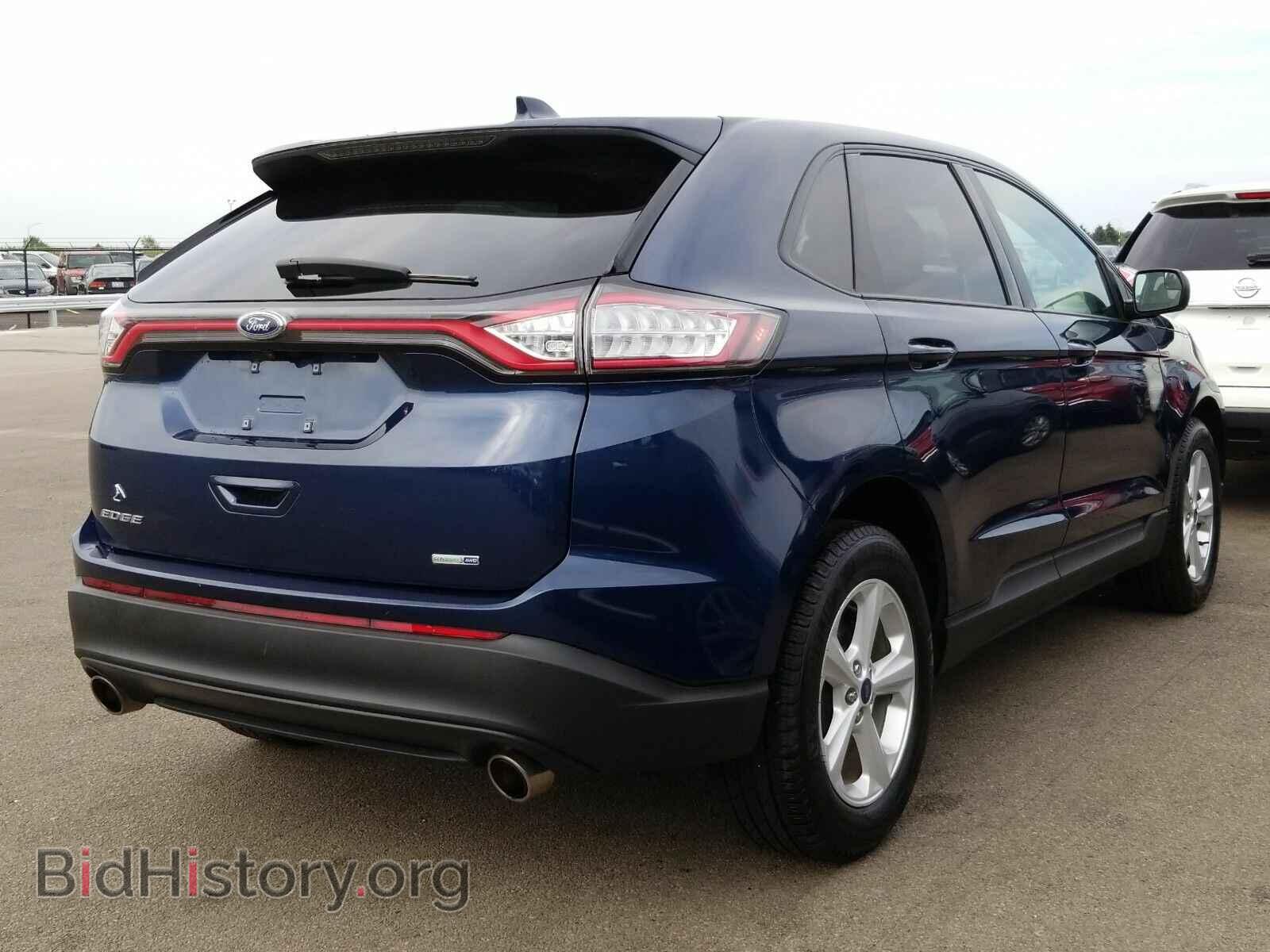 2017 Ford Edge - VIN: 2FMPK4G94HBC62470 - Фото 2