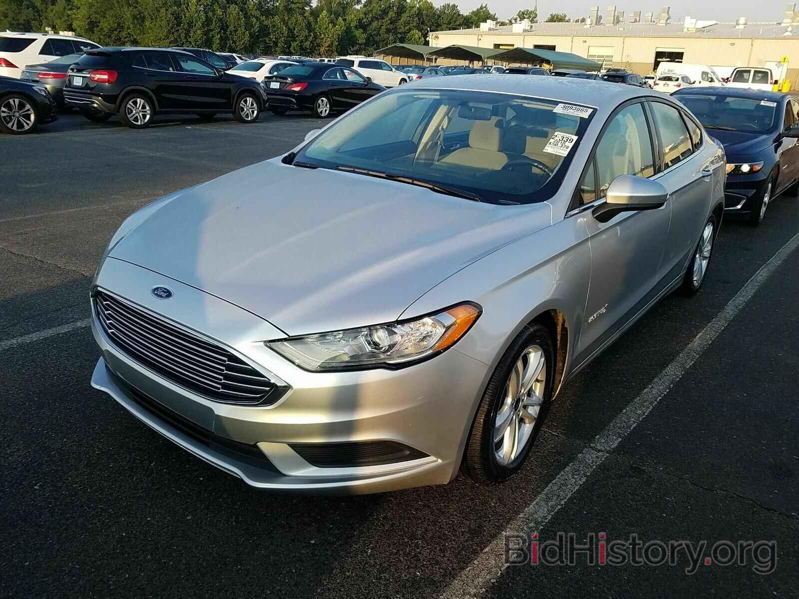 Photo 3FA6P0LU7JR137481 - Ford Fusion Hybrid 2018