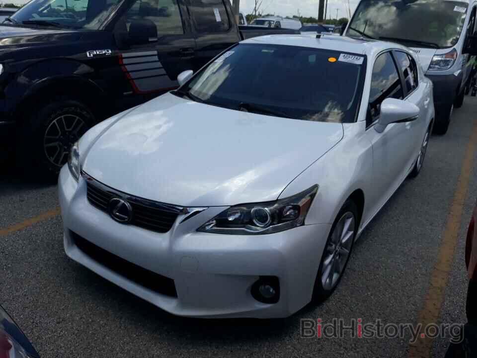 Фотография JTHKD5BH4C2091729 - Lexus CT 200h 2012