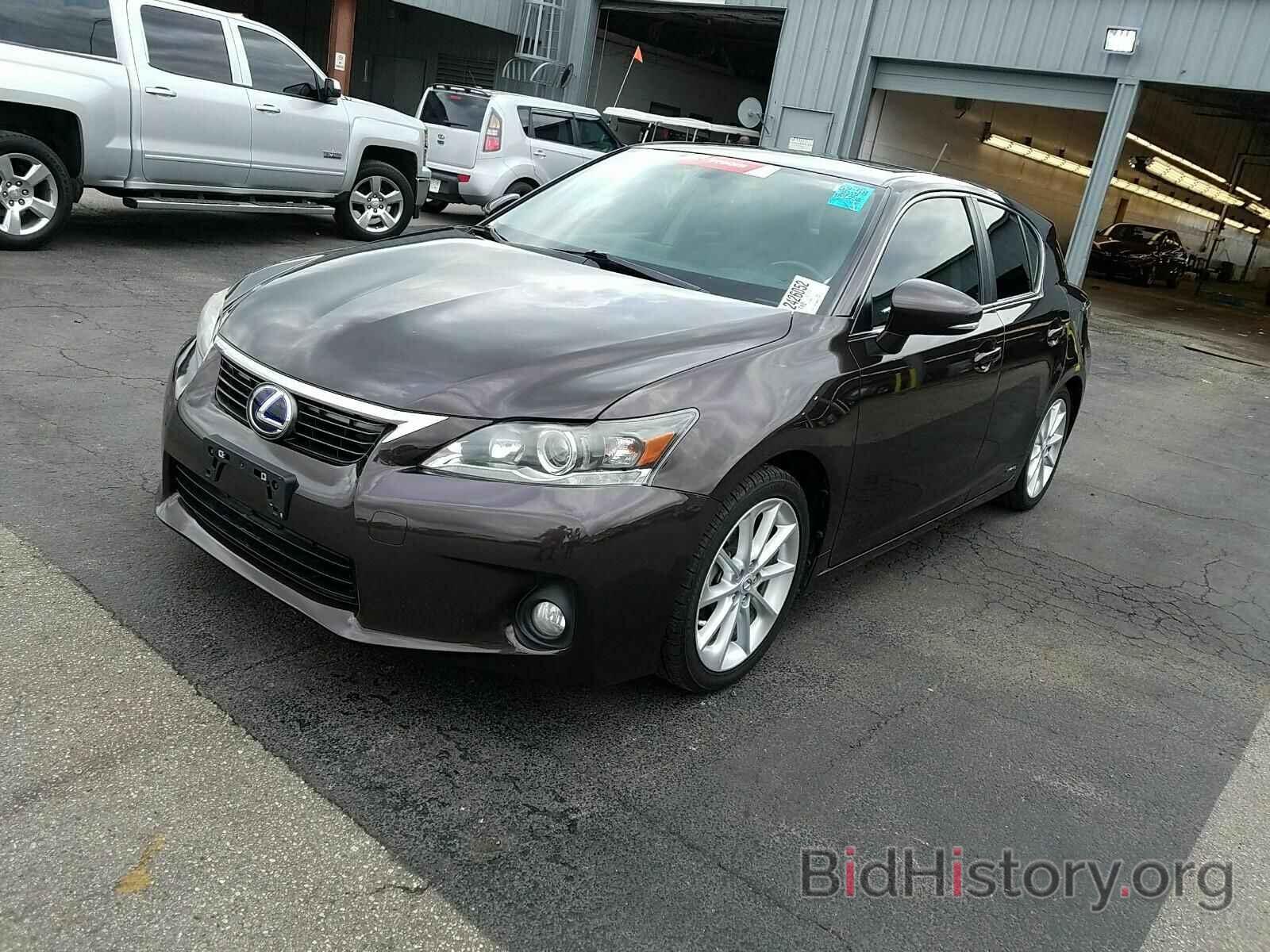 Фотография JTHKD5BH0C2098158 - Lexus CT 200h 2012