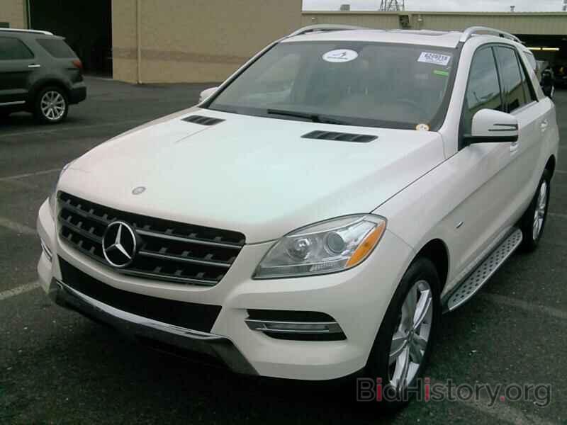 Photo 4JGDA2EB2CA070291 - Mercedes-Benz M-Class 2012