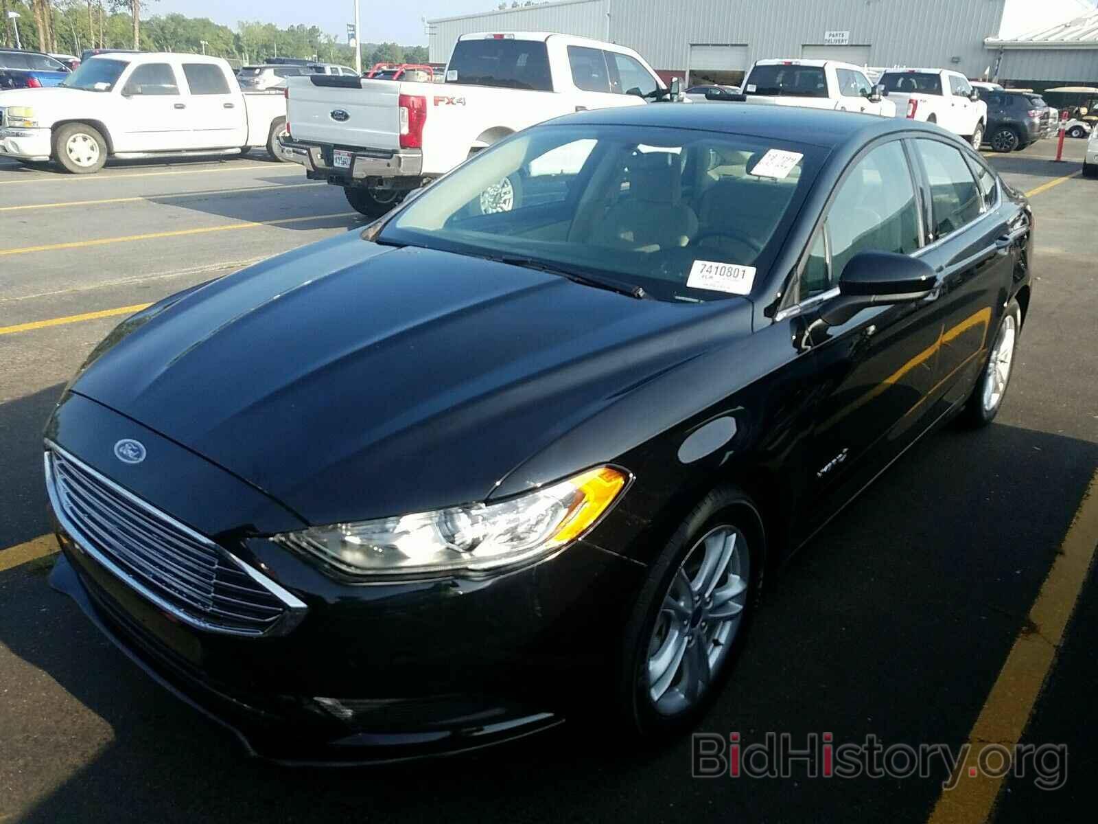 Photo 3FA6P0LU8JR250291 - Ford Fusion Hybrid 2018