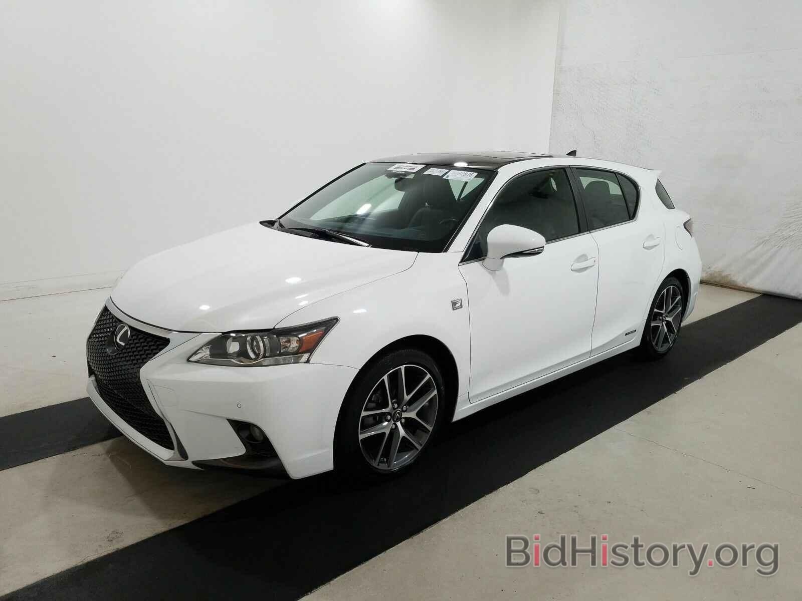 Фотография JTHKD5BH2G2263181 - Lexus CT 200h 2016