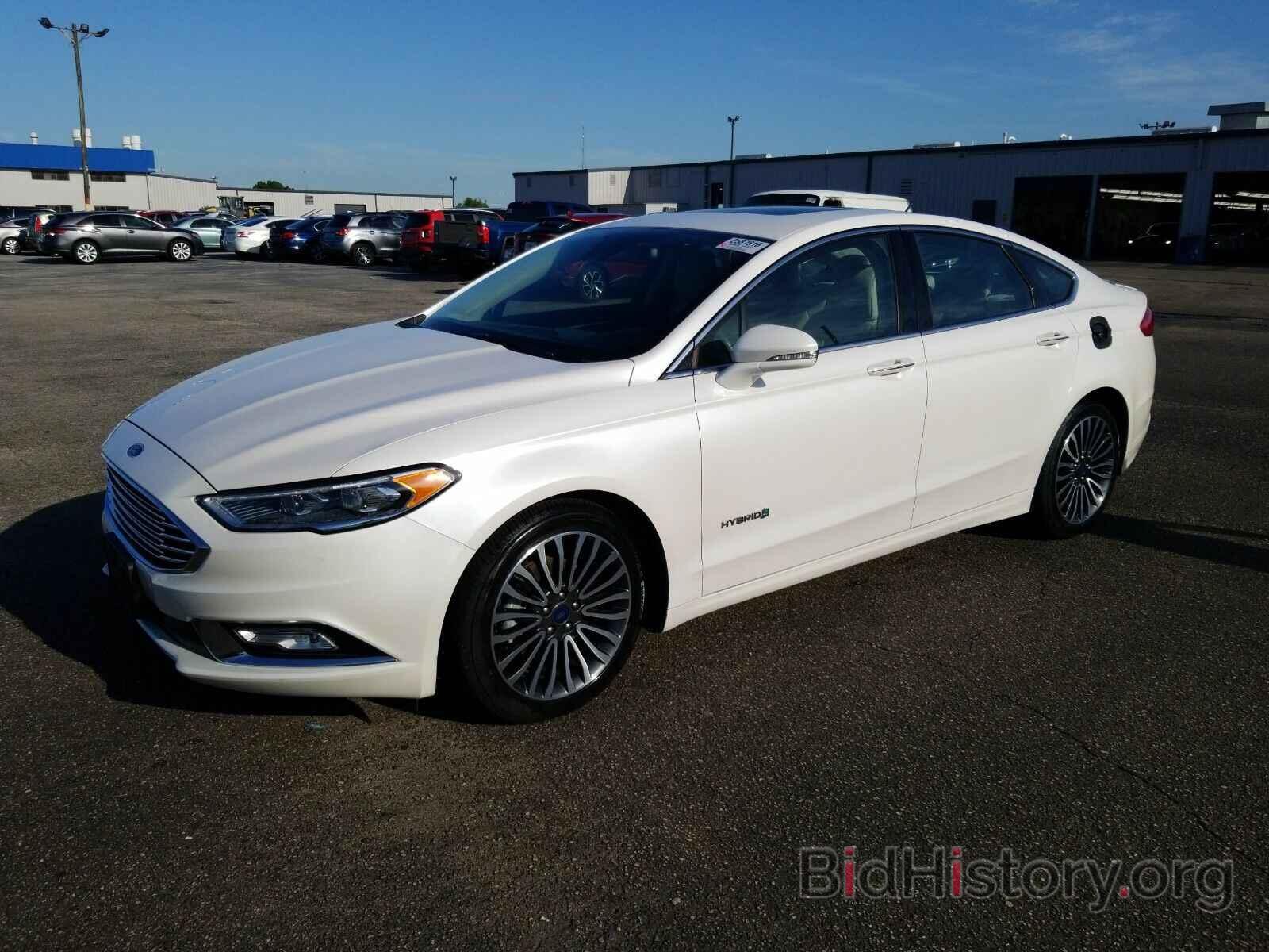 Photo 3FA6P0RU3JR152289 - Ford Fusion Hybrid 2018